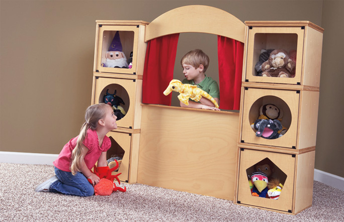 Домашний кукольный театр для развития фантазии и общительности